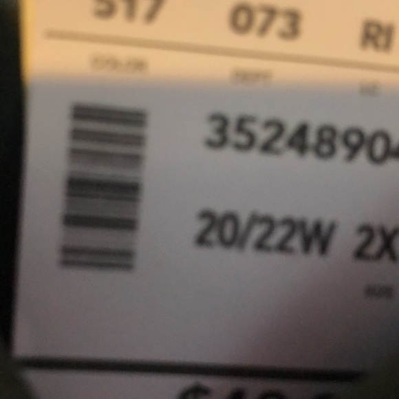 NWT CJ Banks Women’s quarter sleeve button down shirt 2x - Picture 6 of 9